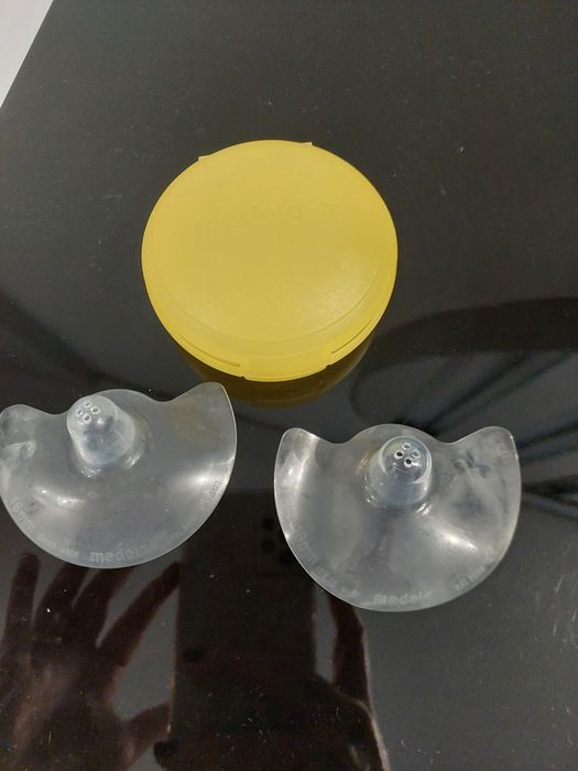 Mamilos Silicone Medela 16mm (com caixa)