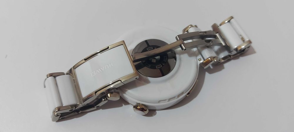 Smartwatch Huawei Watch GT 5 Pro Elegant biało-złoty 42mm