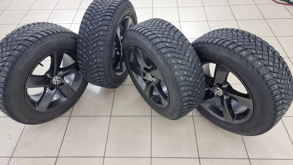Колеса в зборі R16 vw passat, seat, skoda