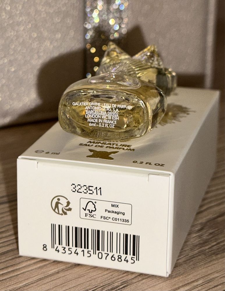Mini perfumy JPG Gaultier Divine 6 ml