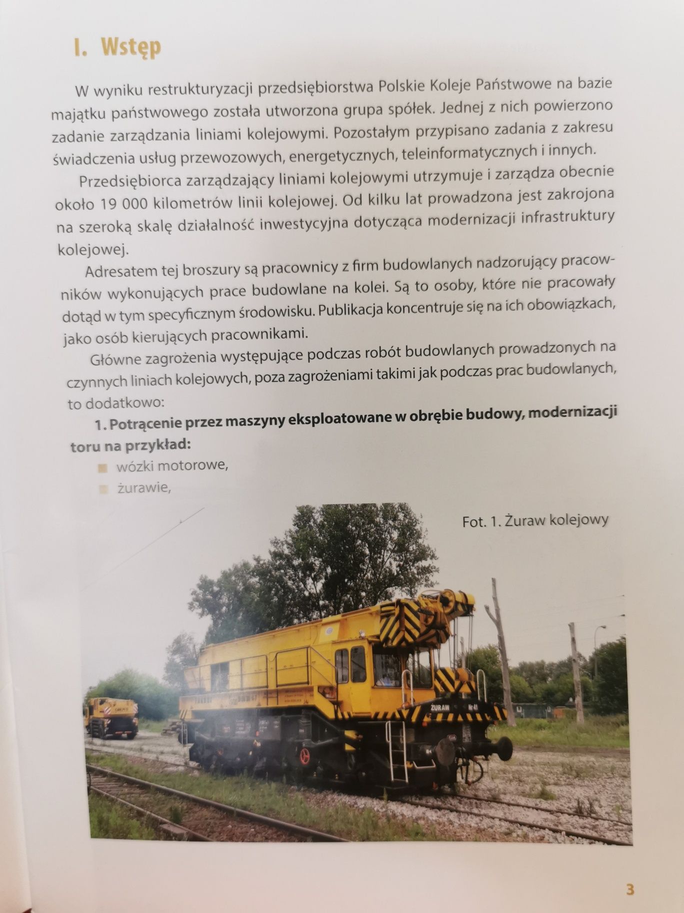 Roboty torowe PKP Jarosław Mazur