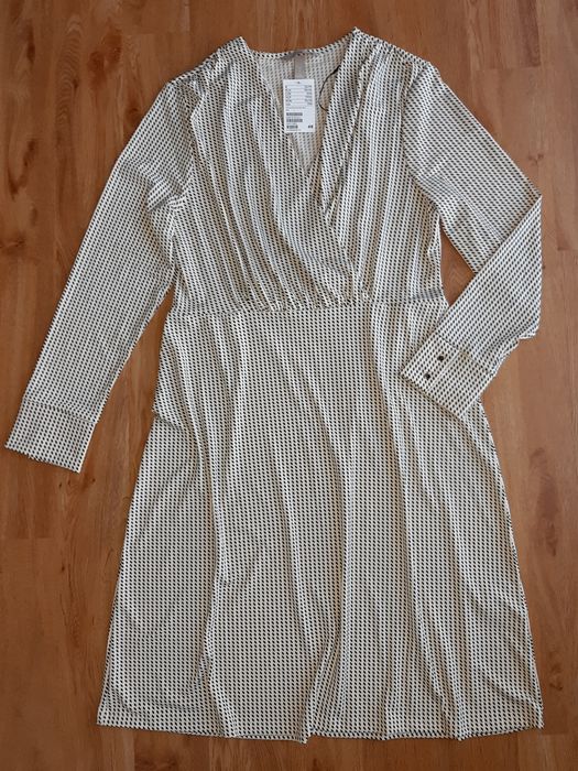 NOWA sukienka H&M rozmiar L długi rękaw wizytowa koktajlowa