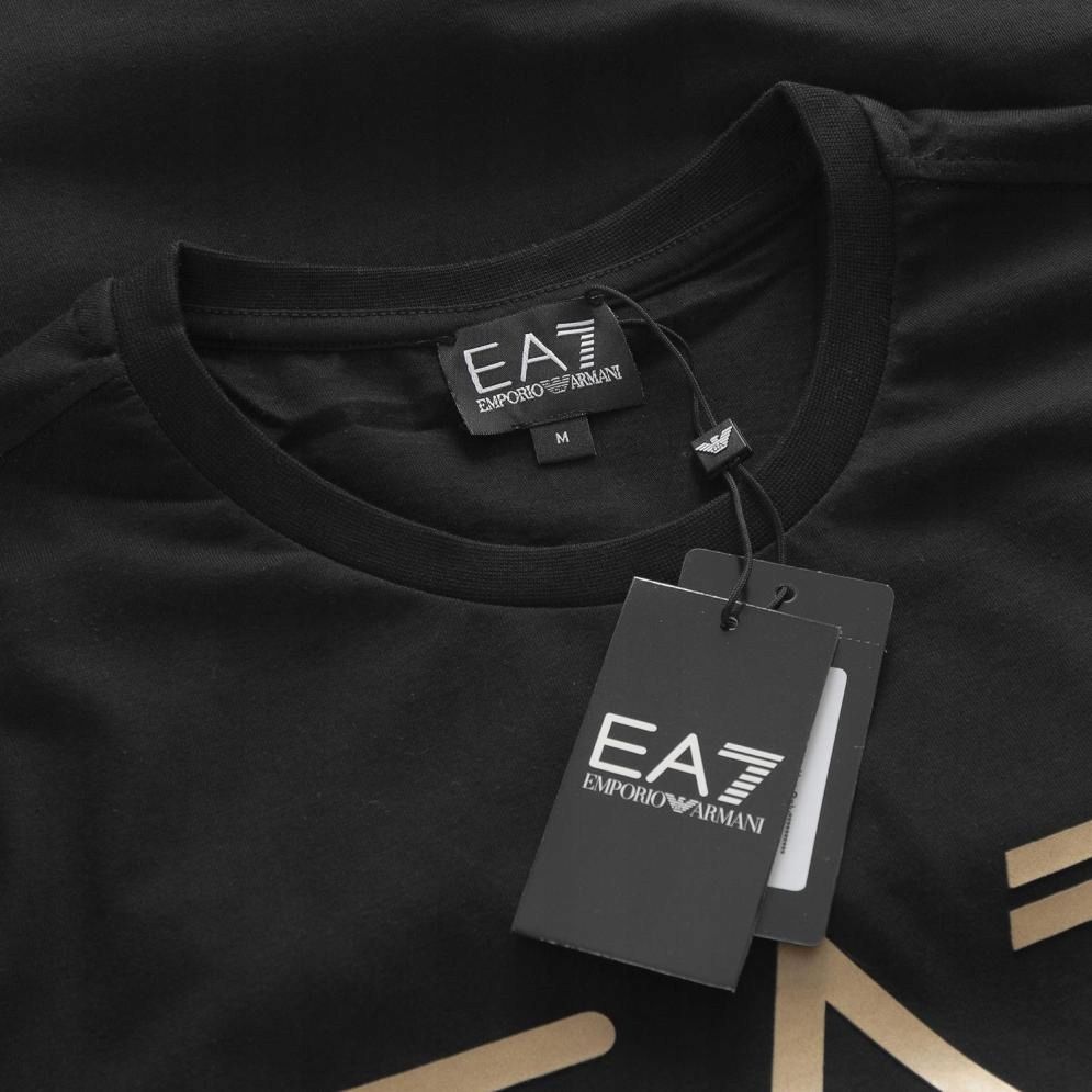 Ea7 Emporio Armani T-Shirt Z Wypukłym Logo R. M