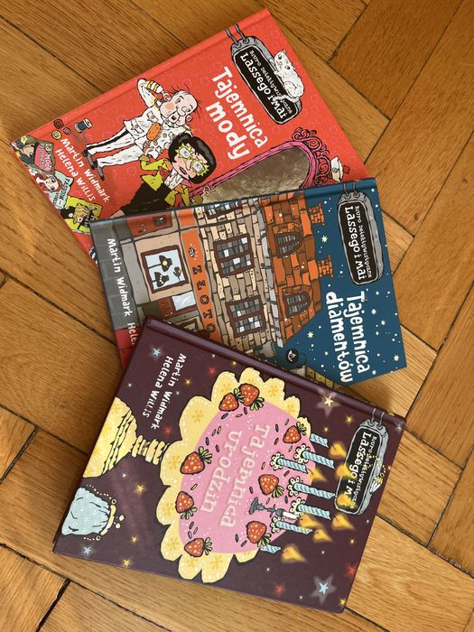 Seria książek: Biuro Detektywistyczne Lassego i Mai.