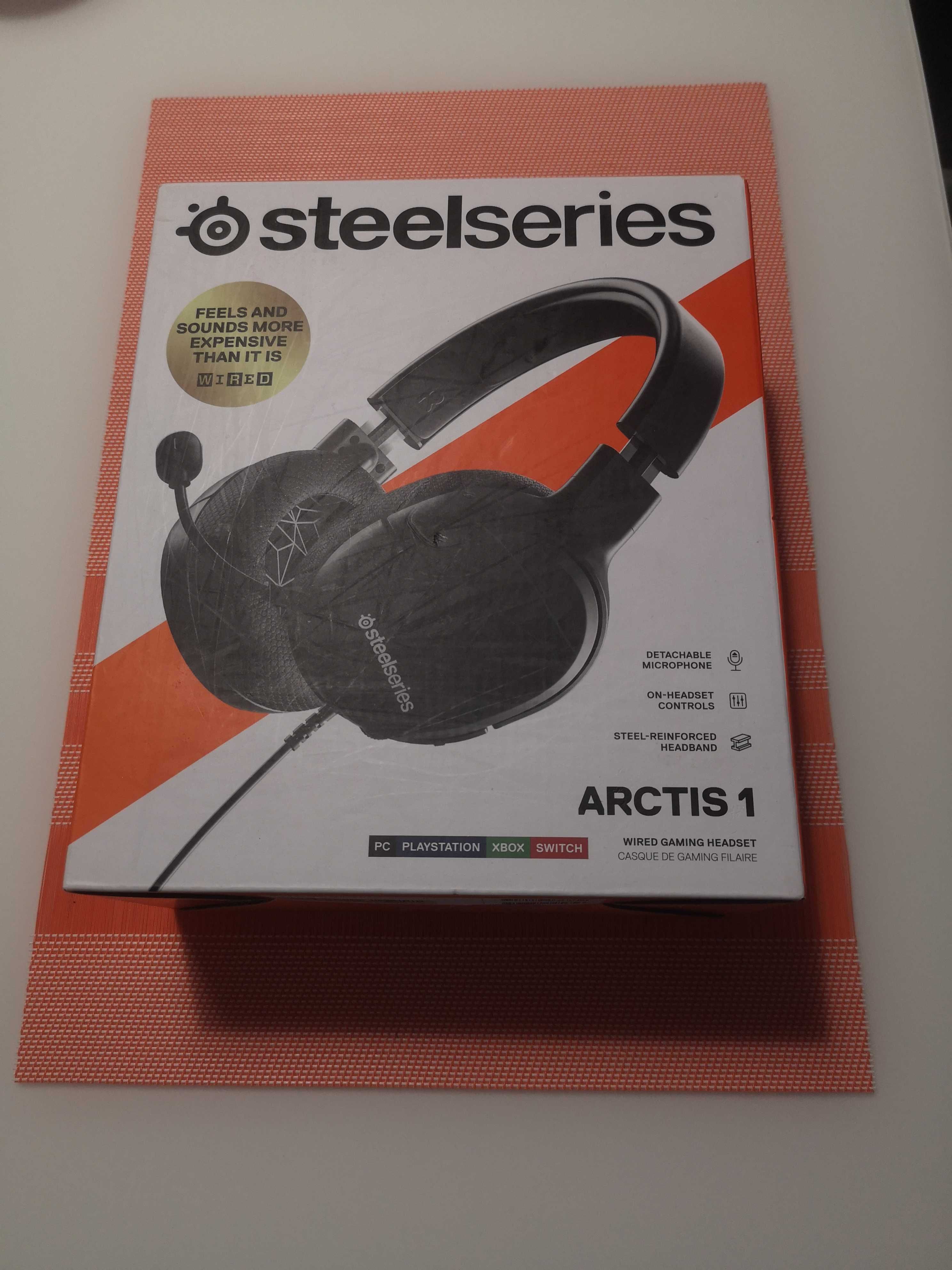 Słuchawki przewodowe SteelSeries Arctis 1