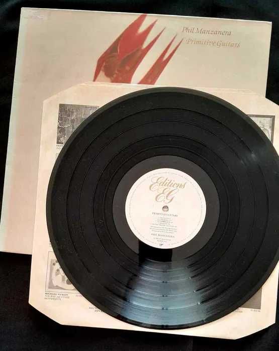 Phil Manzanera, LP "Primitive Guitars", 1982 - ESTADO IMPECÁVEL