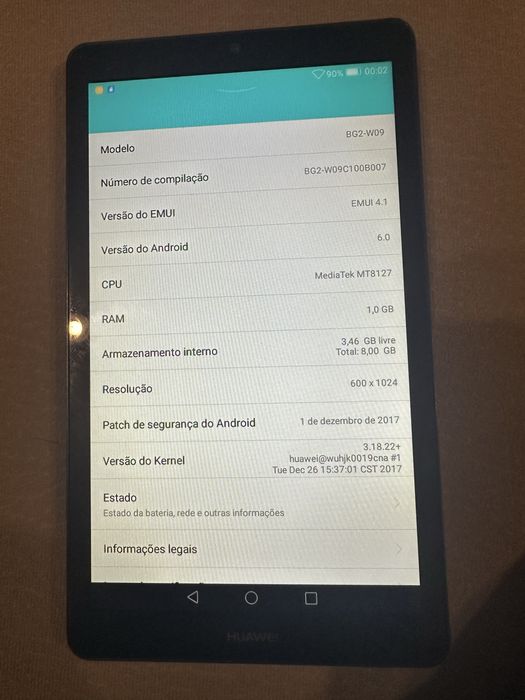 Tablet huawei Mediaparte T3