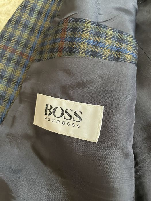 Обмен Элитный пиджак Hugo Boss из ягнячьей шерсти, винтаж