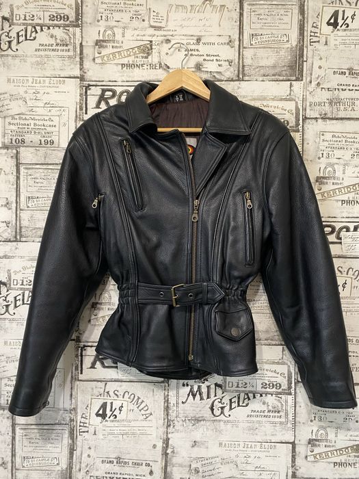 Шкірана мотокуртка