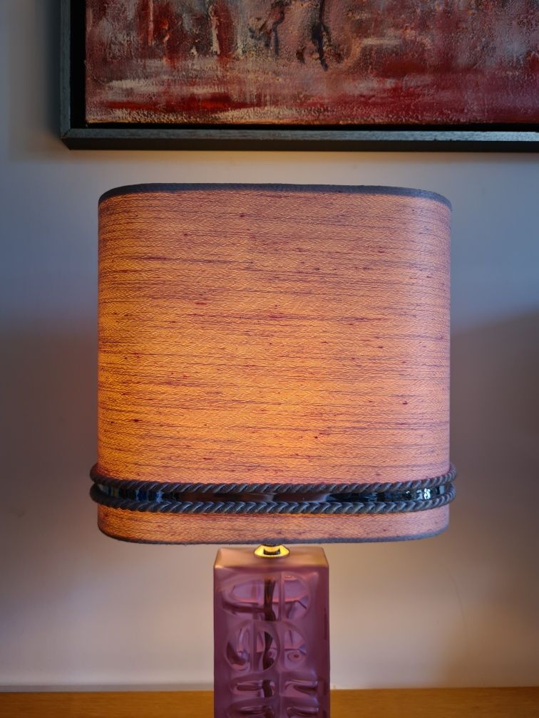 Lampa stołowa Peill&Putzler mid century Hollywood regency lata 70 60
