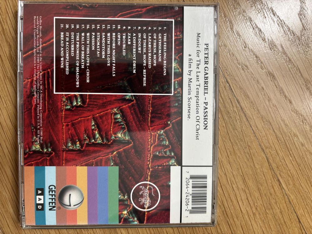 Peter Gabriel „Passion” CD