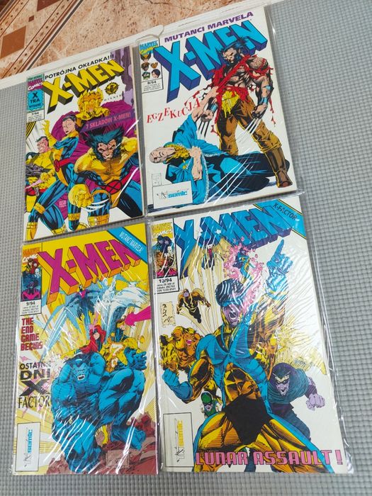 X-Men TM-Semic 36 sztuk