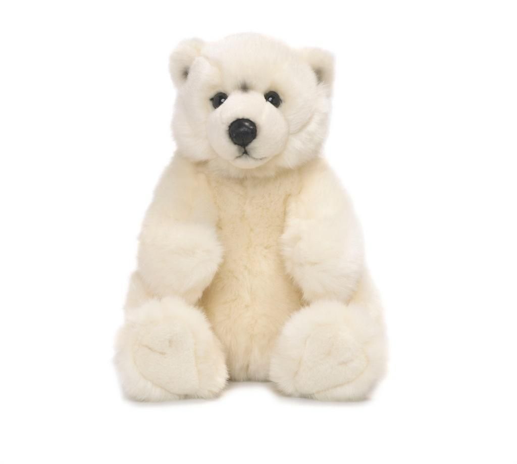 Niedźwiedź Polarny Siedzący 22cm Wwf