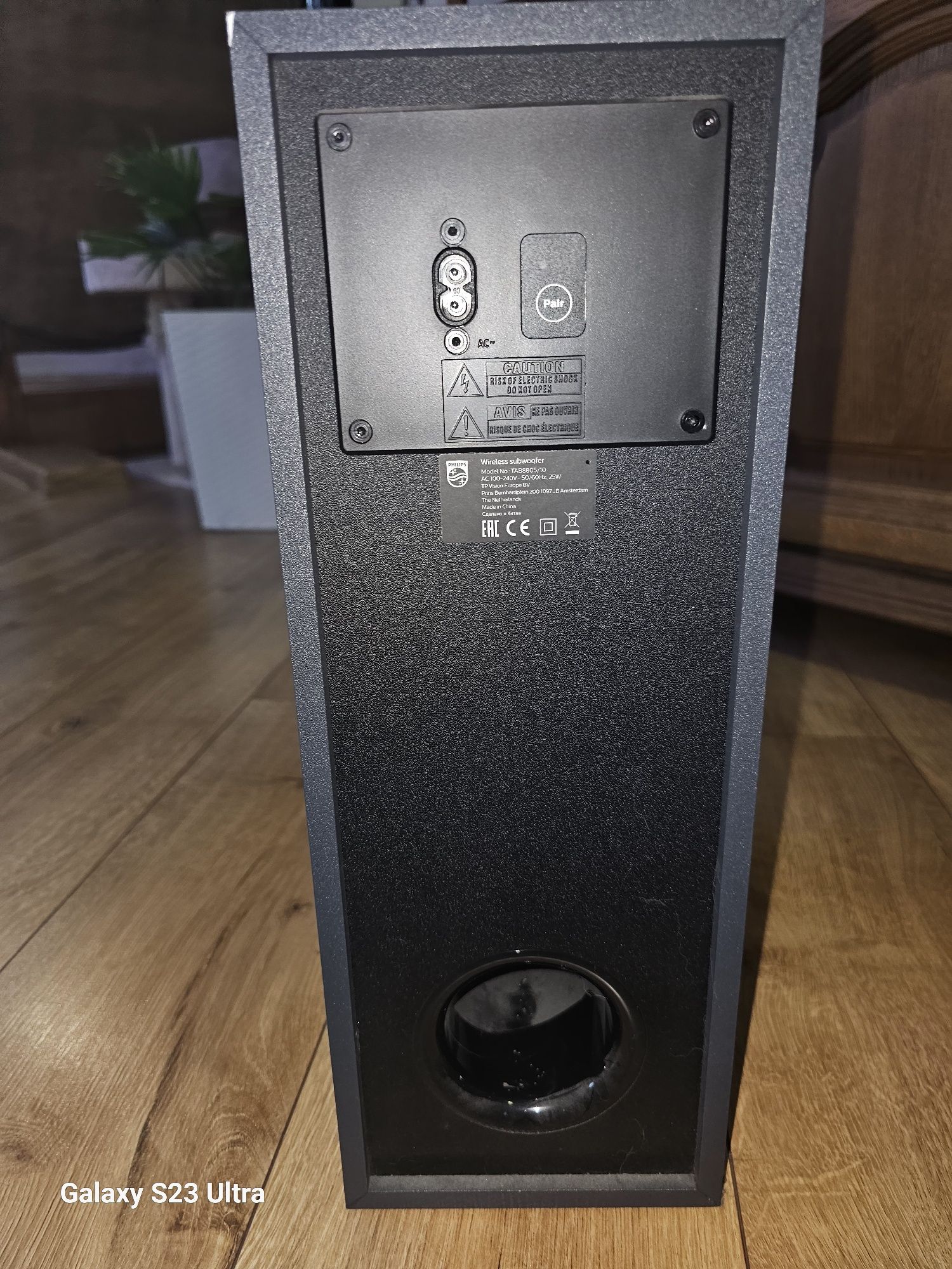 Soundbar +subwoofer philips 3.1