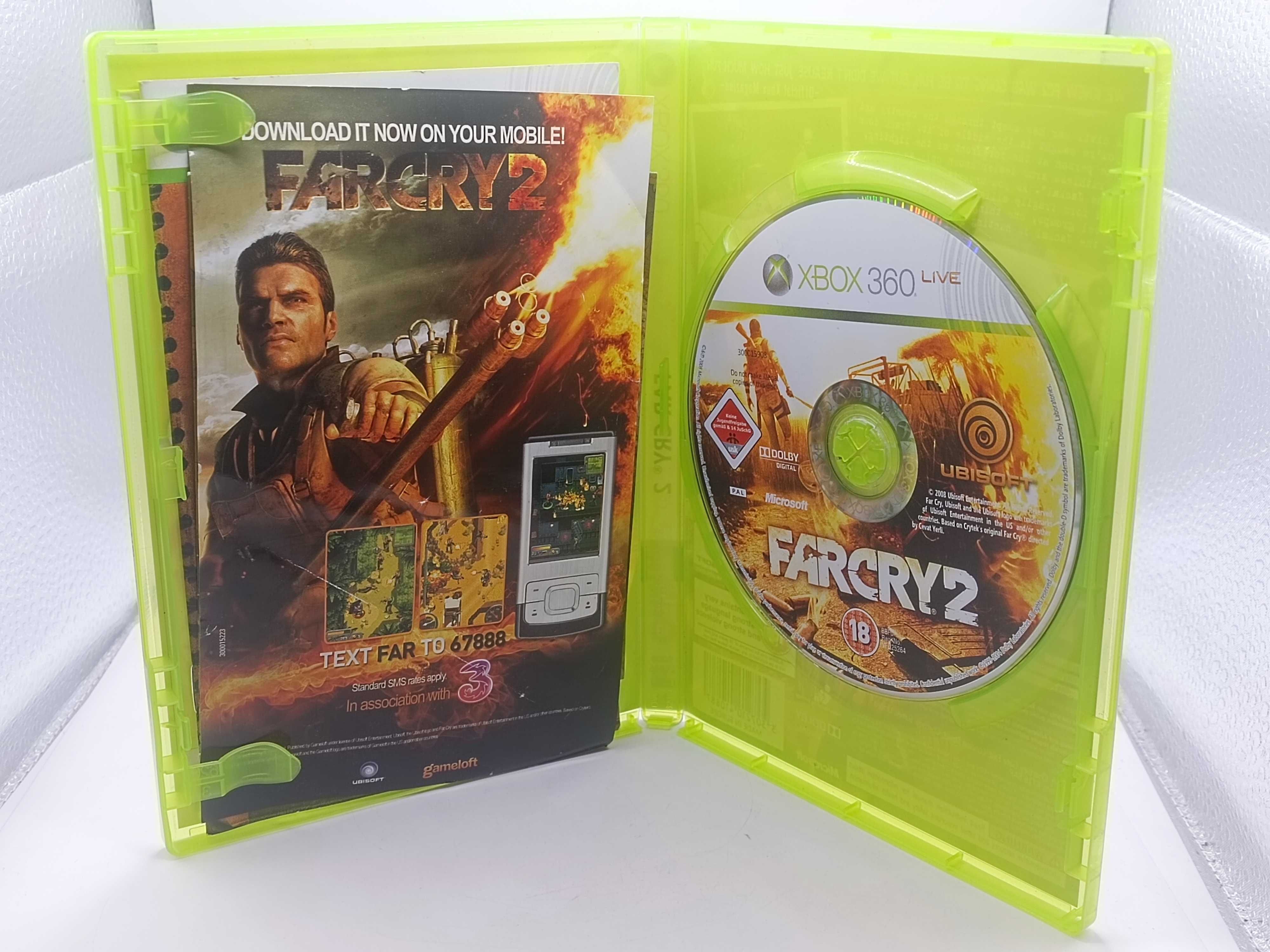 GRA Far Cry 2 Farcry 2 Na XBOX 360  3650/09