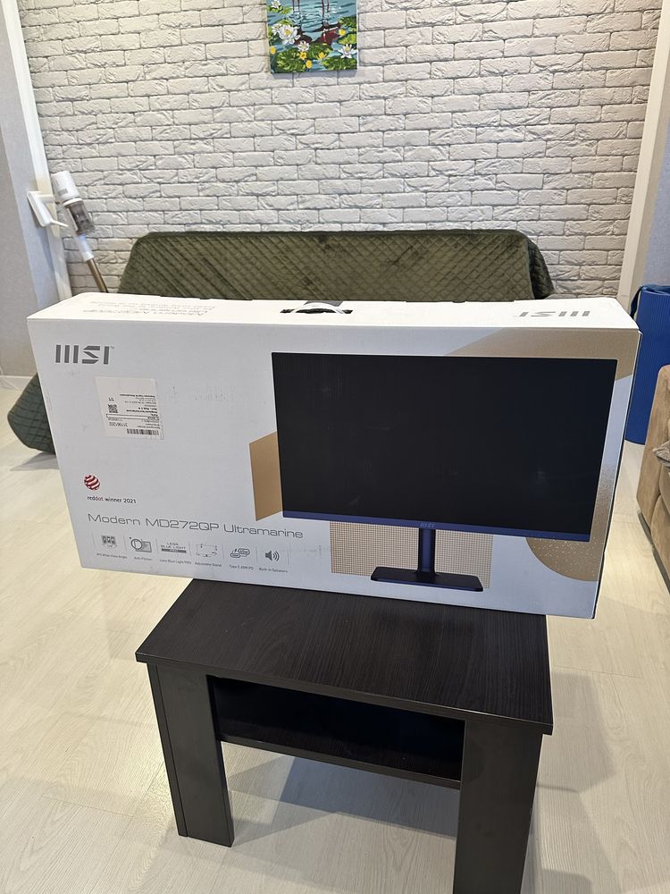 Новий на гарантії Монітор 27" MSI Modern MD272QP