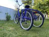 Велосипед триколісний дорослий Skeppshult s3 24