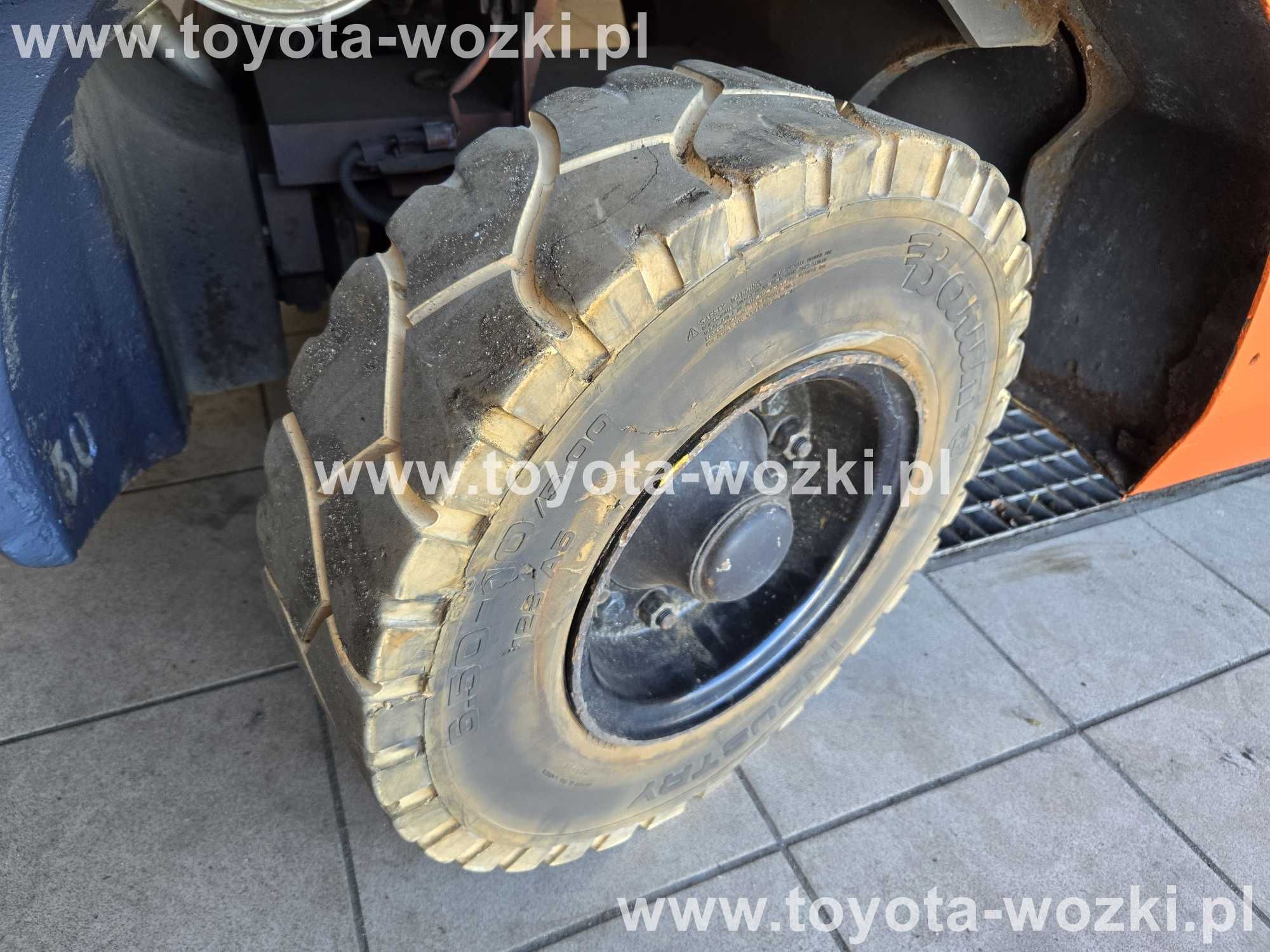 Wózek widłowy TOYOTA 7FGF30 Triplex Kabina Pozycjoner 7FG30 Linde