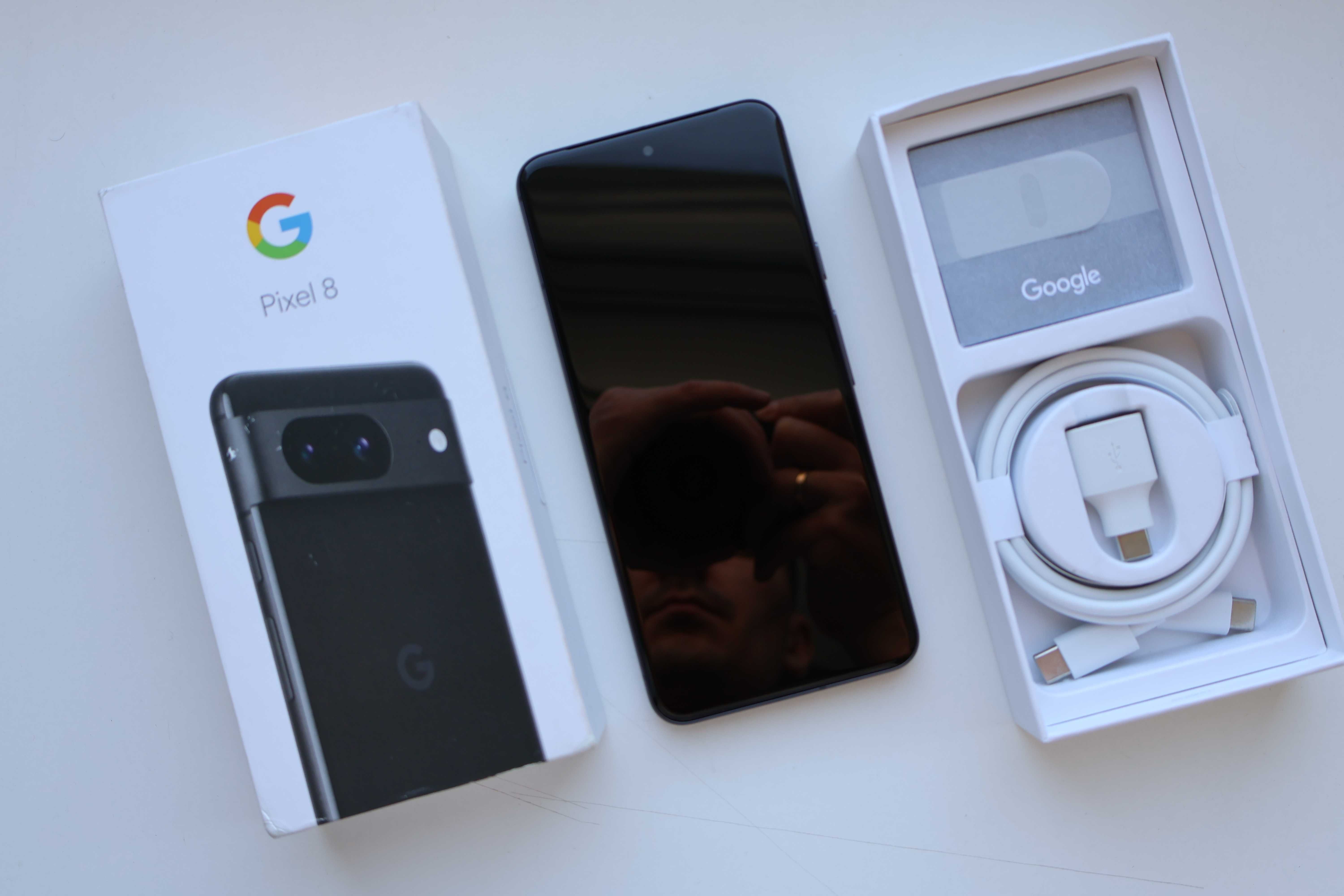Новий Смартфон Google Pixel 8 128GB Obsidian Neverlock Оригінал!