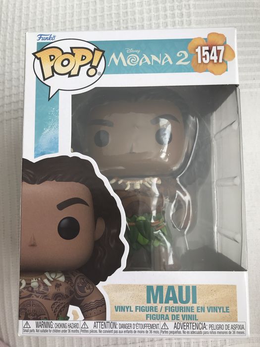 Funko Pop 1546, 1547 e 1548 da Moana 2