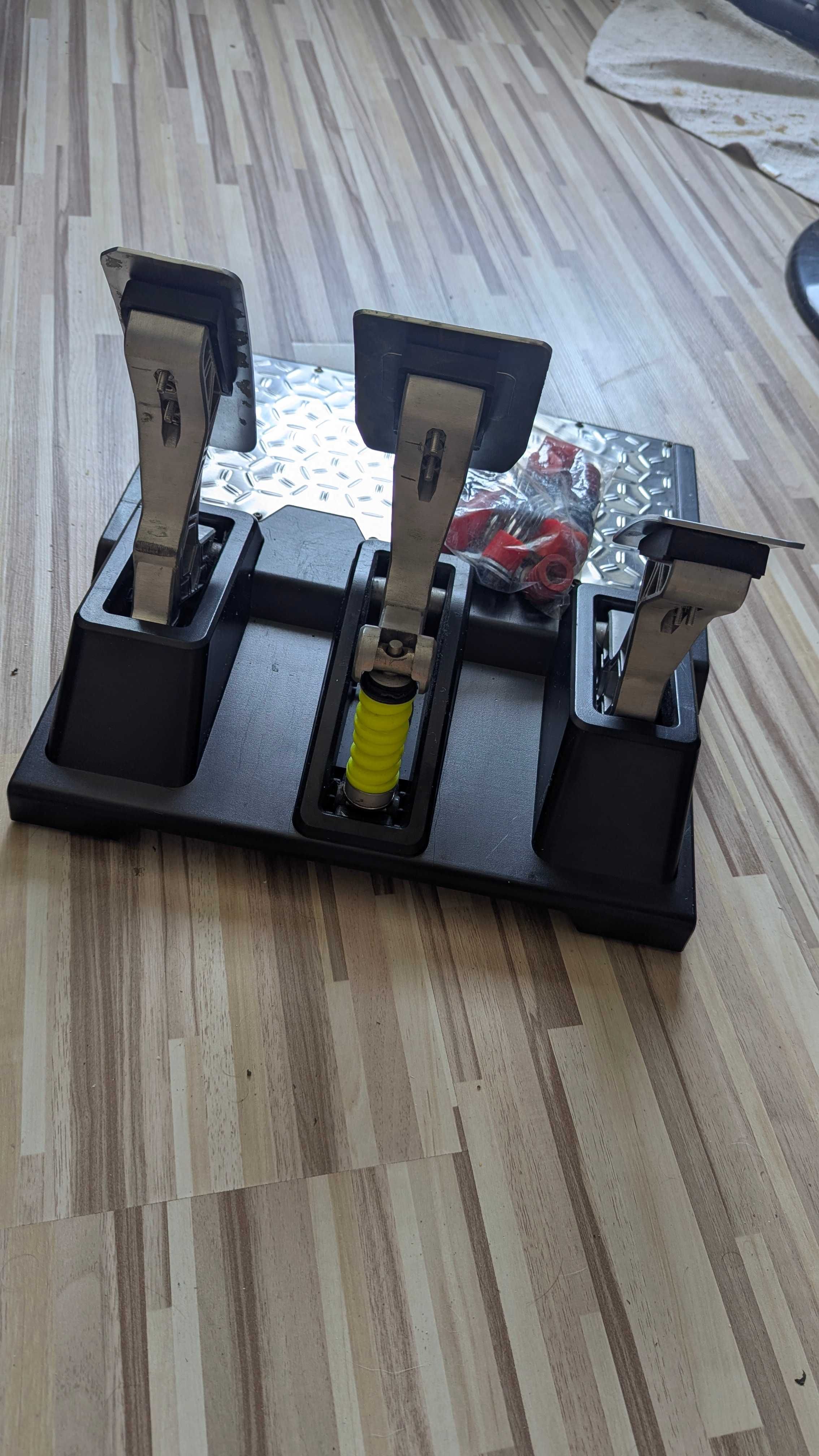 Thrustmaster T-LCM + Mod hamulca od 3DRAP + Dodatki