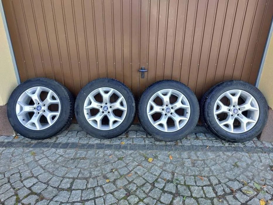 Koła Felgi Aluminiowe alusy 17 cali 5x108 z oponami Ford Kuga Mk1 i