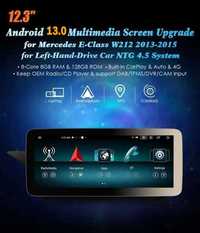 Auto-rádio 12.3" Android 13 Mercedes W212 NTG4/4.5 2009 a 2014
