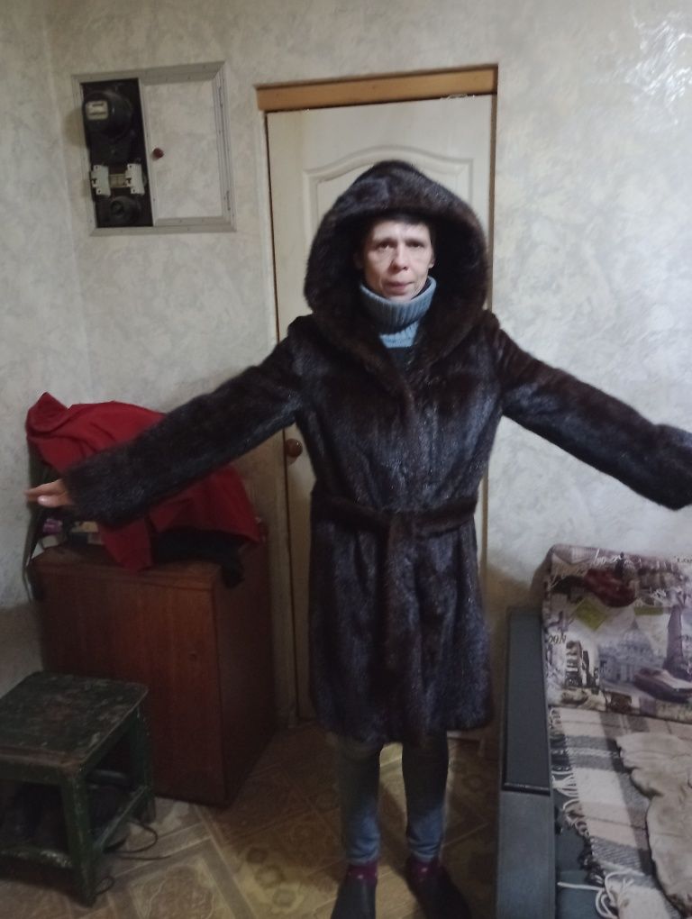Полушубок, норка натуральная