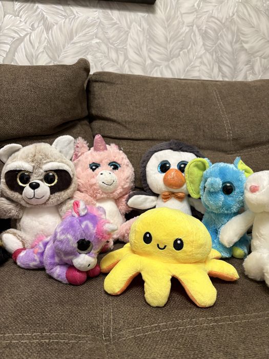 Набор мʼяких іграшок іграшки