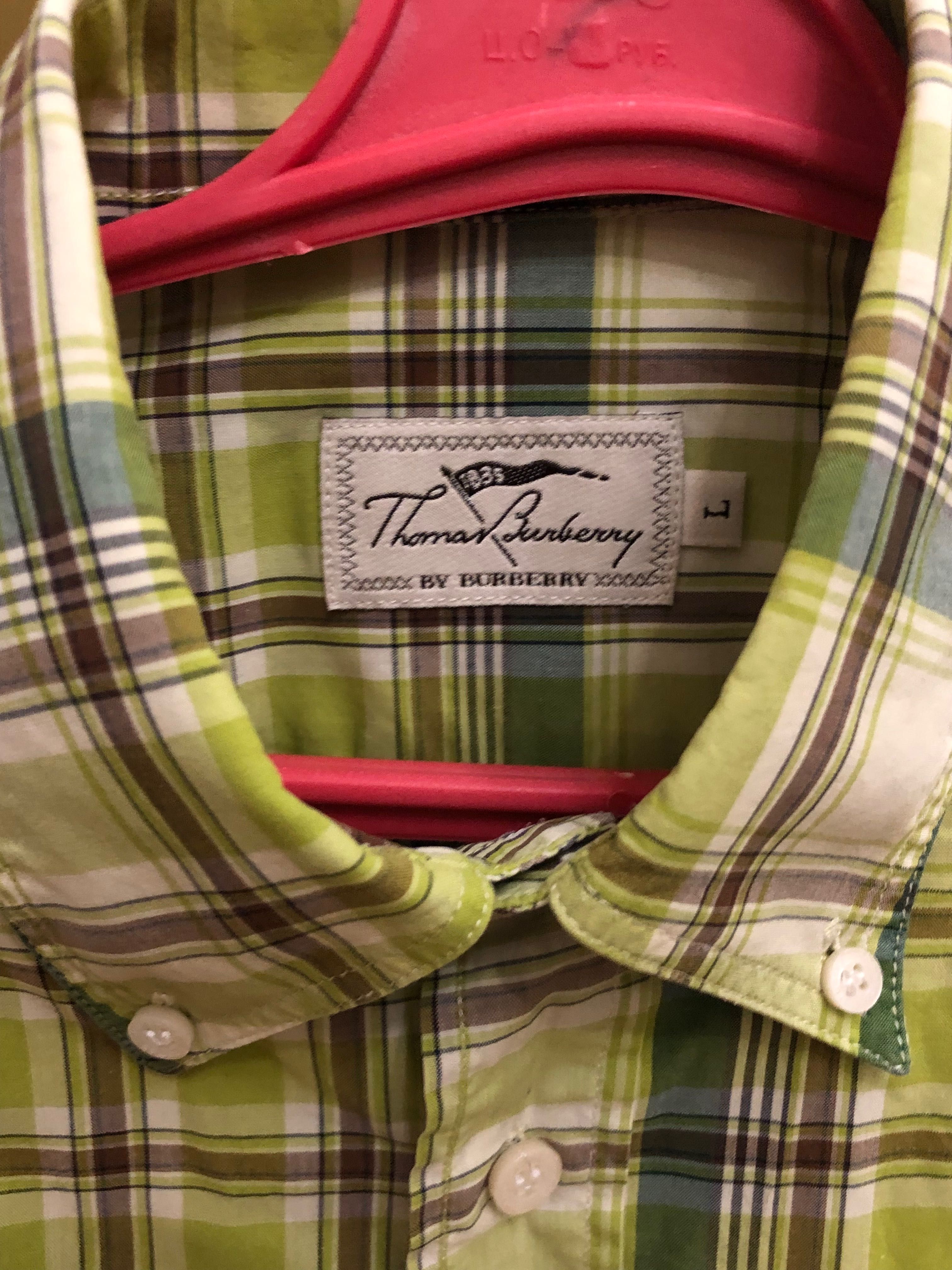 Рубашка thomas burberry (L)