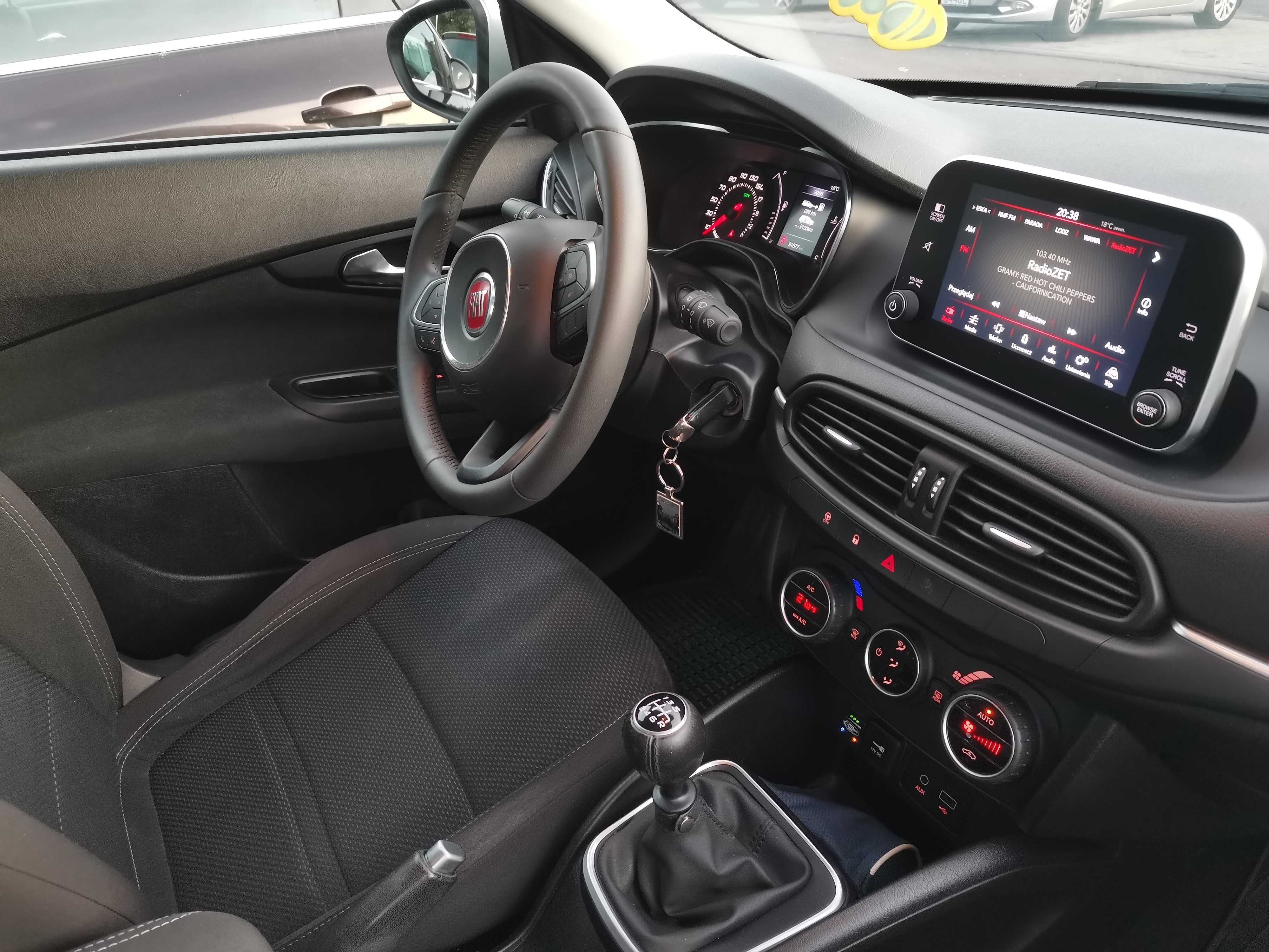 Fiat Tipo Lounge 2018/2019 1.4 95km LPG, pierwszy właściciel, 91tys km