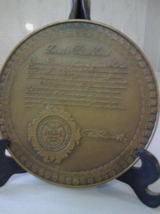 Medalha Bronze Comemorativa  Da PSP 1982 Linda Recordação