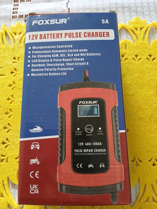 Ładowarka do akumulatorów prostownik automatyczna