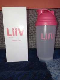 Avon liiv shaker do koktajli, bidon z sitkiem NOWY 700ml.