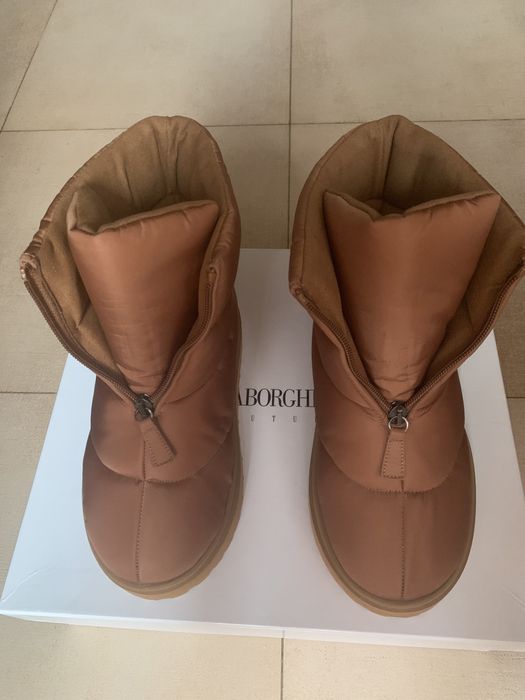 Gia Borghini Luna Италия зимние сапоги дутики угги