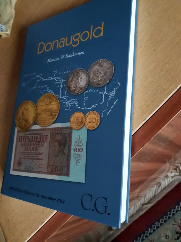 Donaugold Munzen& Banknoten 2014 Niemcy katalog