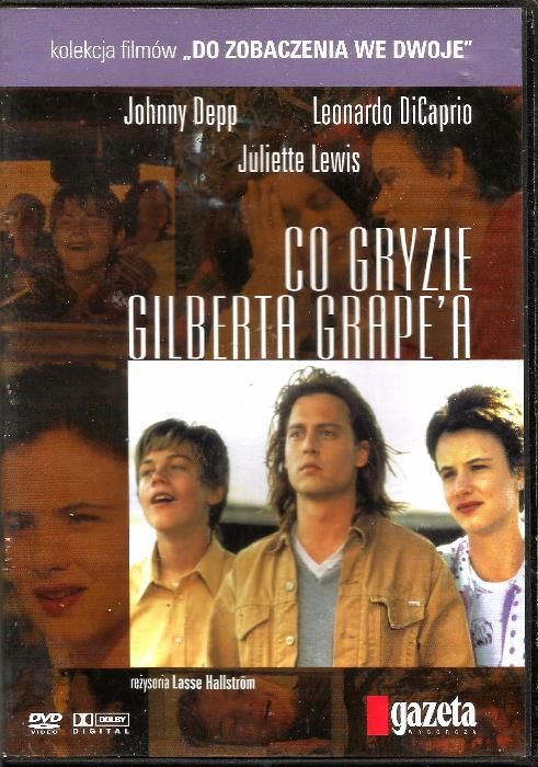 film DVD Co gryzie Gilberta Grape'a Leonardo DiCaprio Johnny Depp