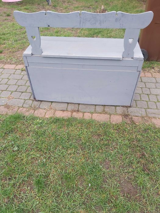 Ławka ogrodowa na taras