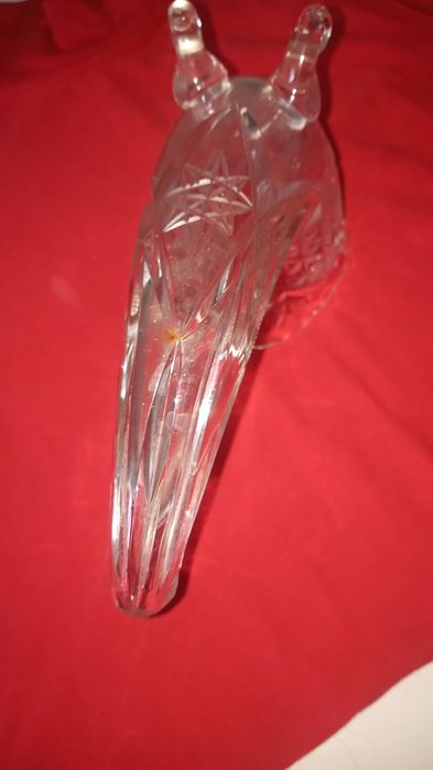 Kryształowy róg obfitości – elegancka dekoracja 18 cm x 12,5 cm
L