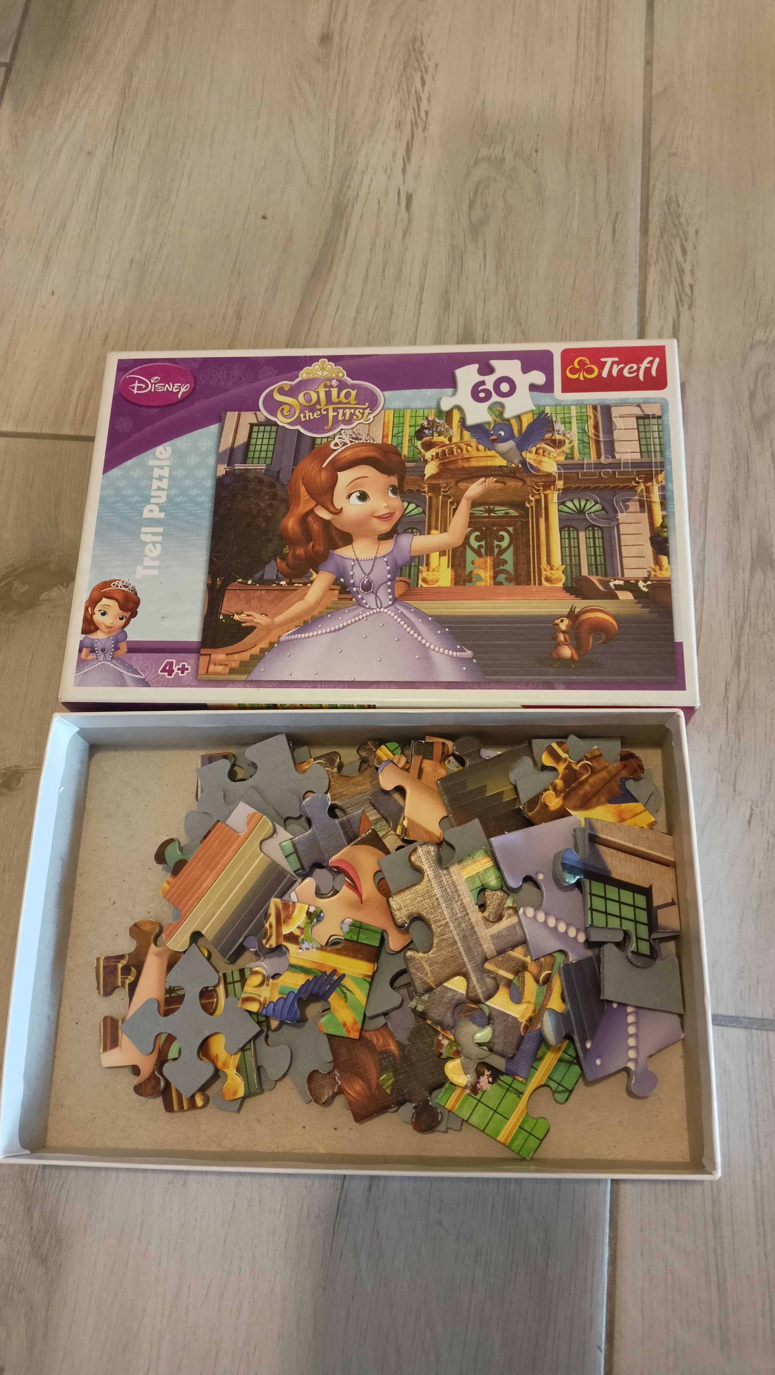 4x Puzzle dziecięce, 4+, zestaw