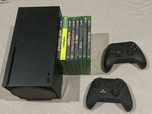 Xbox series x plus 8 gier plus pad elite
