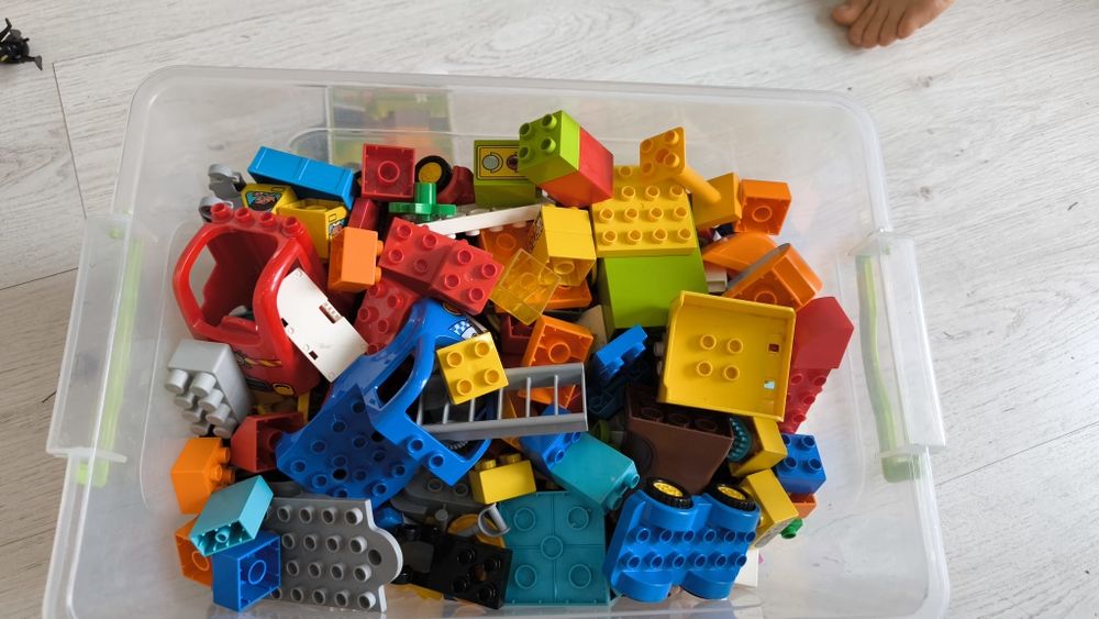 Lego duplo лего дупло насипом