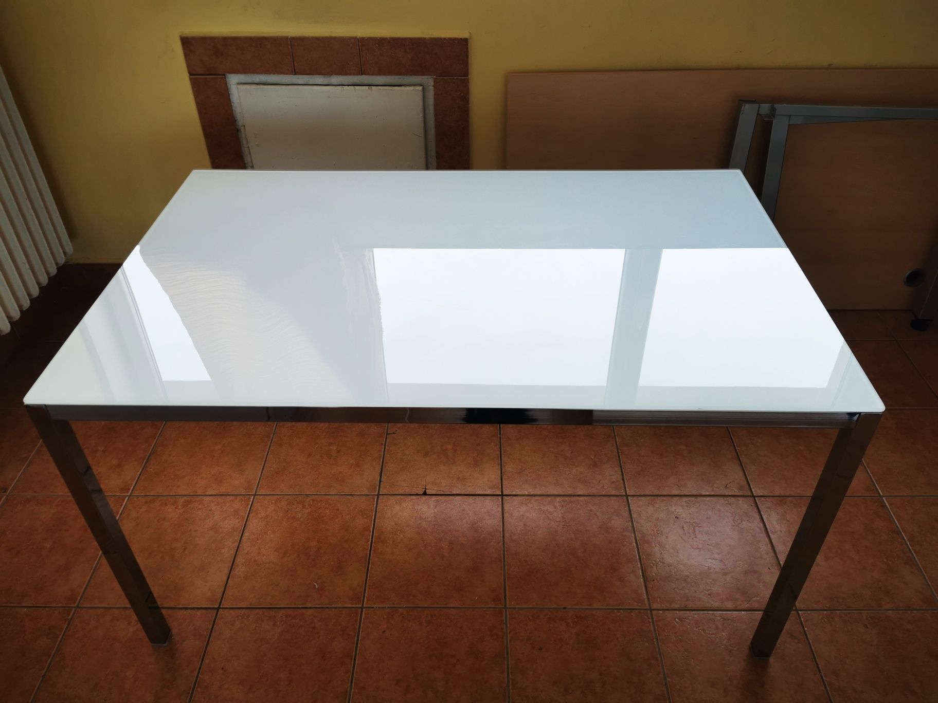 Stół szklany Ikea Torsby 135 x 85 cm