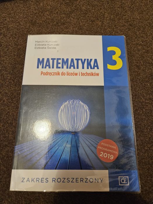 Matematyka 3 Podręcznik zakres rozszerzony Pazdro