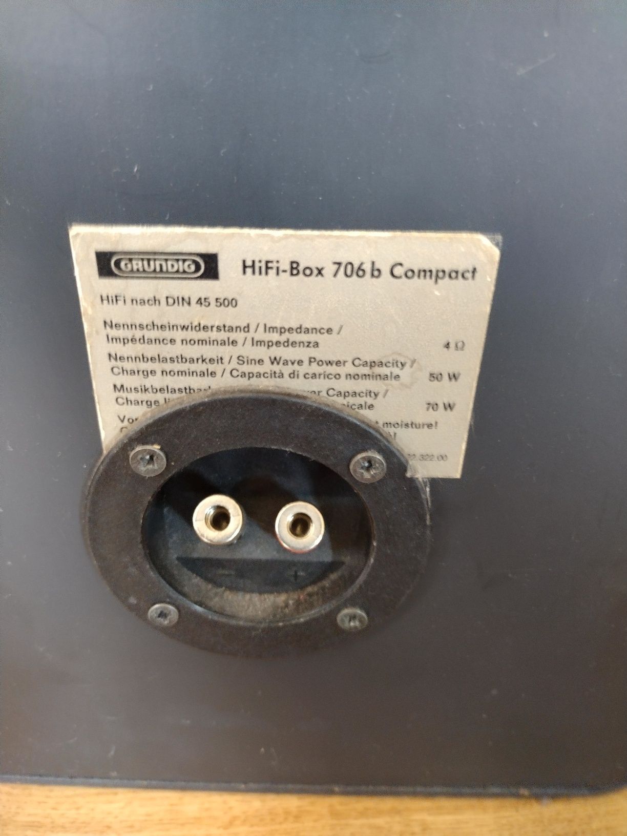Grundig box 706 a b compact