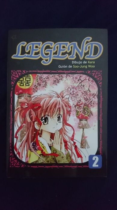 Livro manga Legend