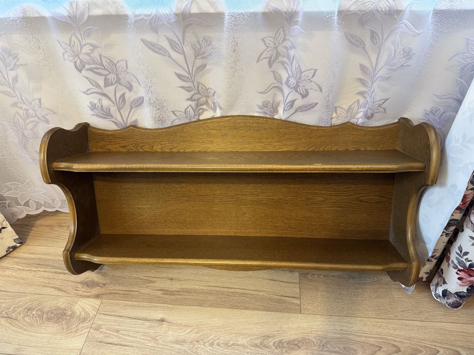 Półka wiszaca drewno