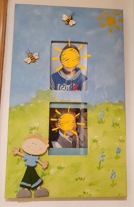 Molduras quarto infantil menino