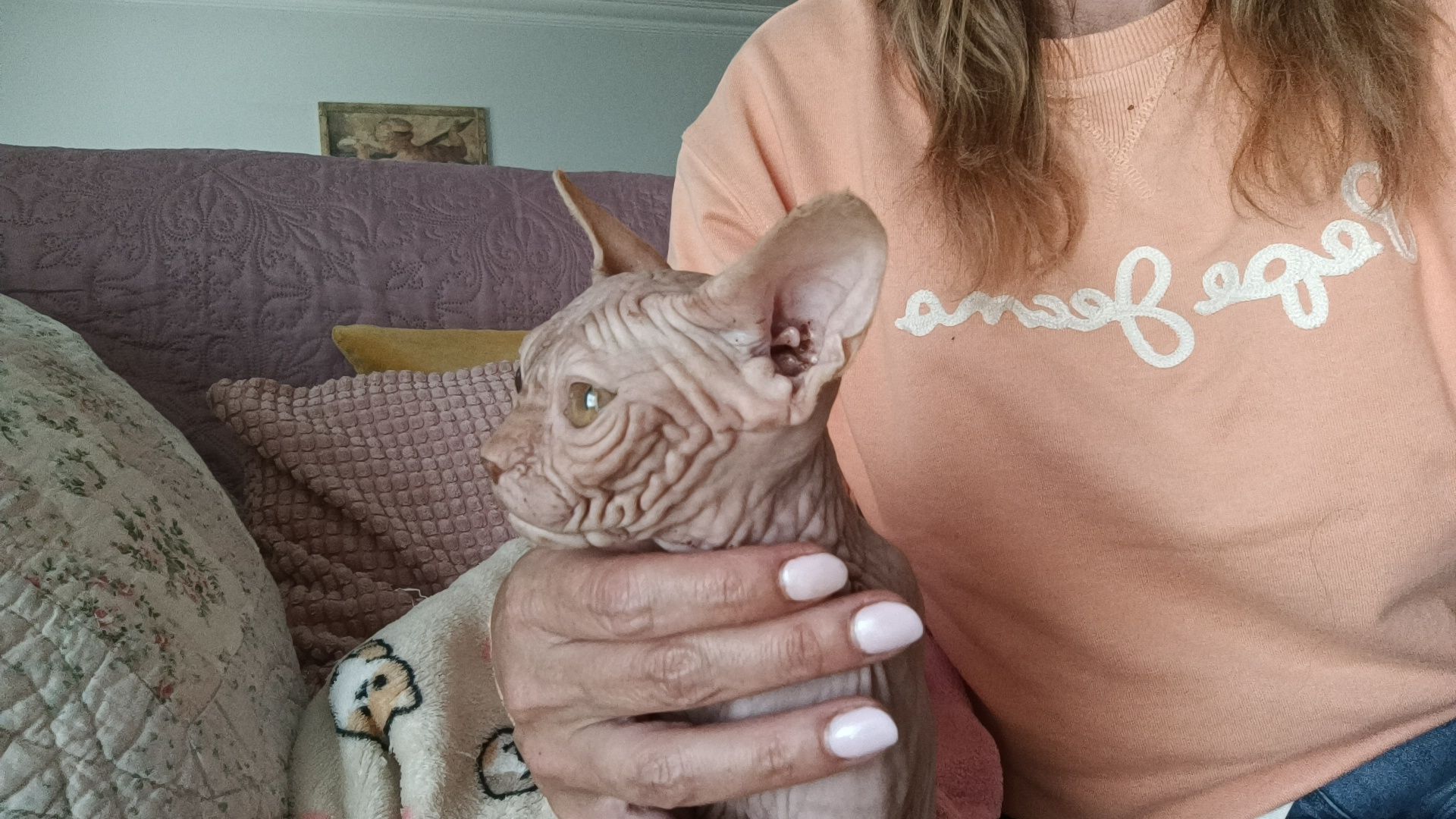 Menino creme olhos verdes