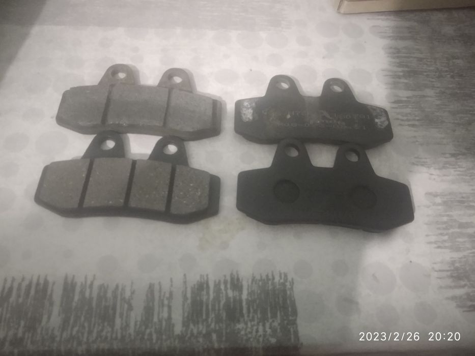 Колодки електроскутера Aima m3 25мм на дискові гальма, пружини